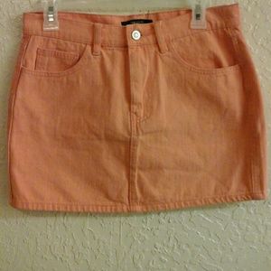 Forever 21 Coral jeans skirt